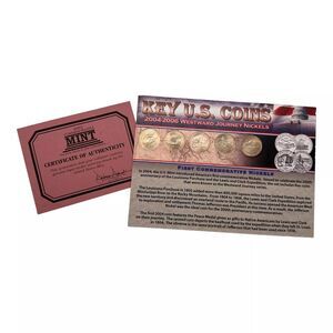 Key U.S. Coins: 2004-2006 Westward Journey Nickels